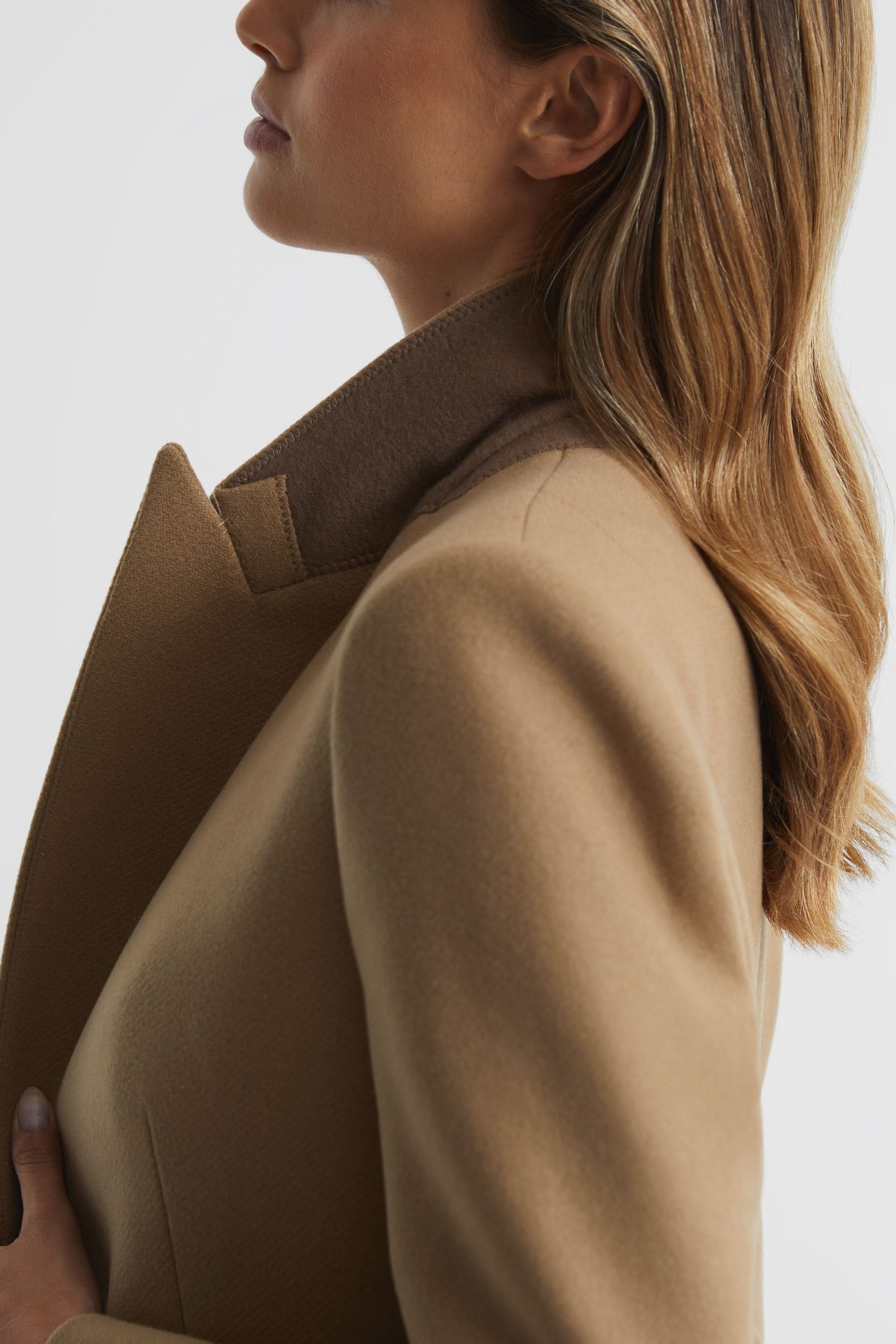 Reiss camel coat sale Clearance