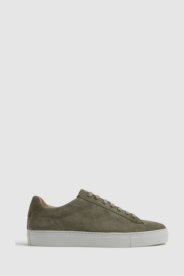 Buy Reiss Sage Finley Lace Up Leather Trainers from the Next UK online shop