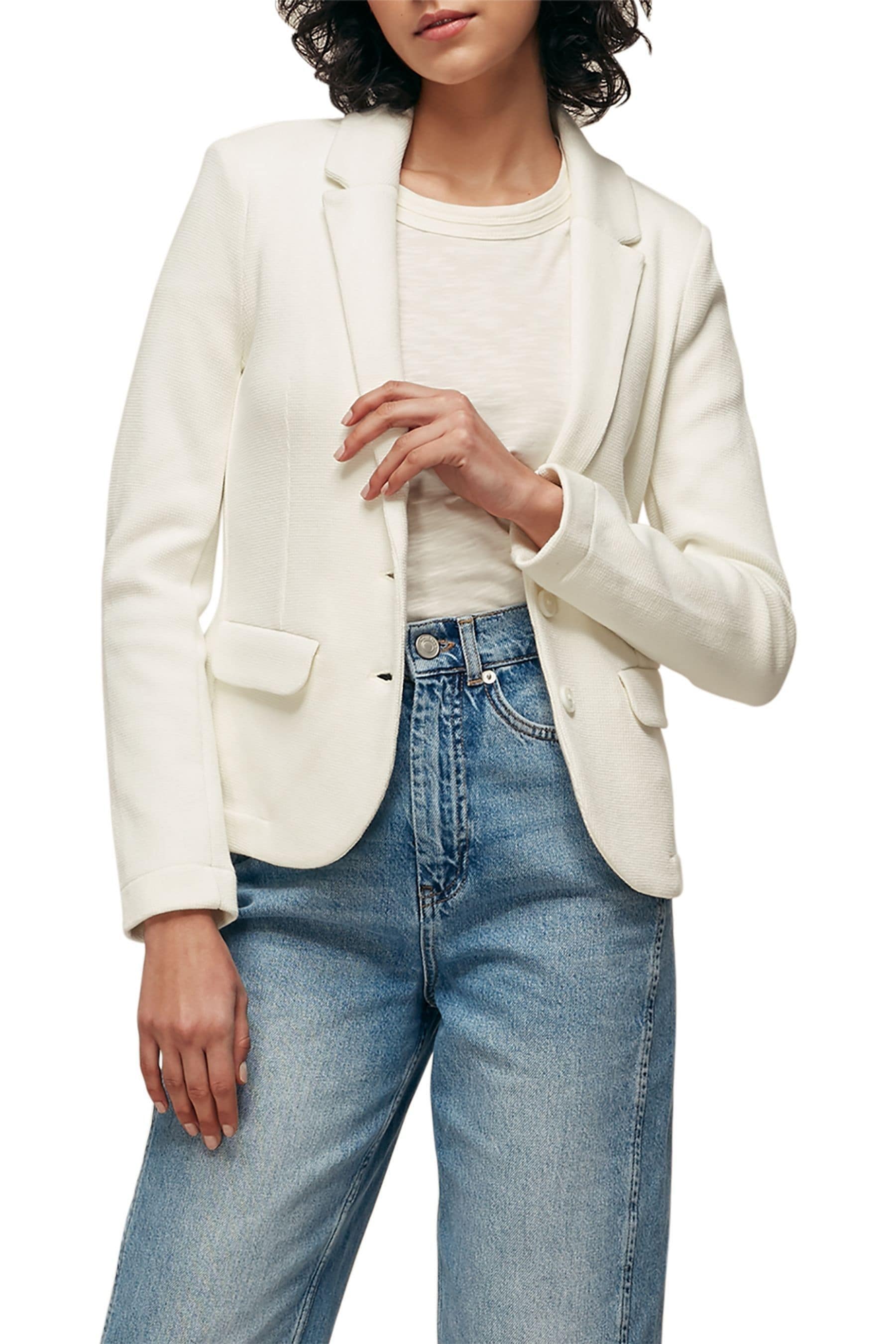 Slim jersey new arrivals jacket whistles