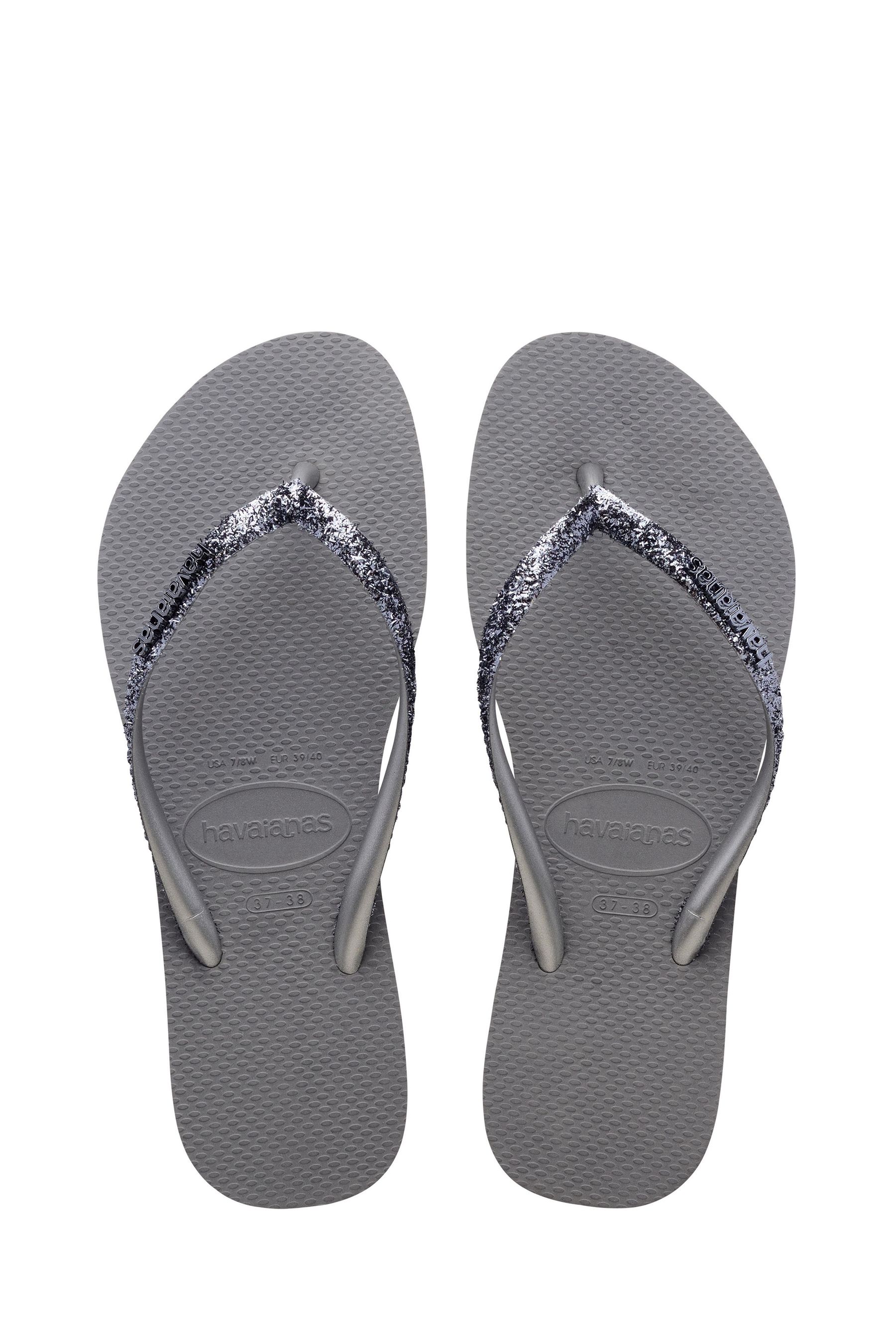 Sparkly flip clearance flops next