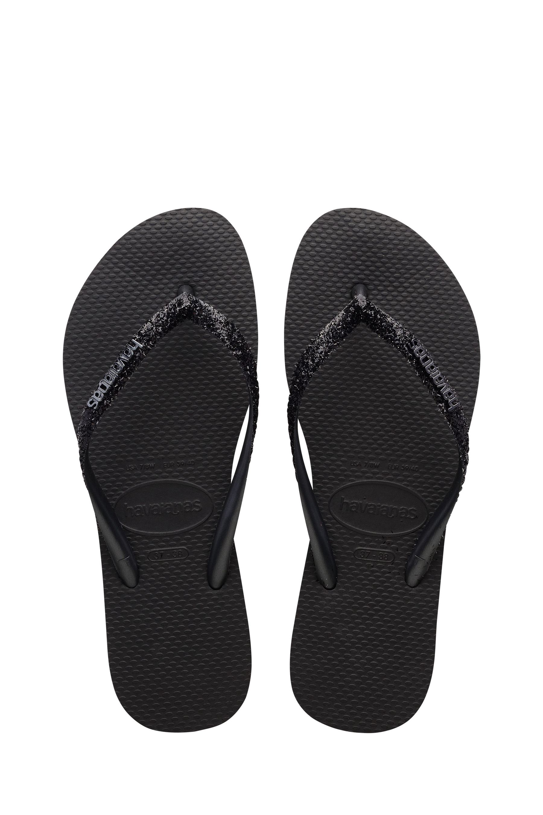 Havaianas Slim Glitter Flip Flops