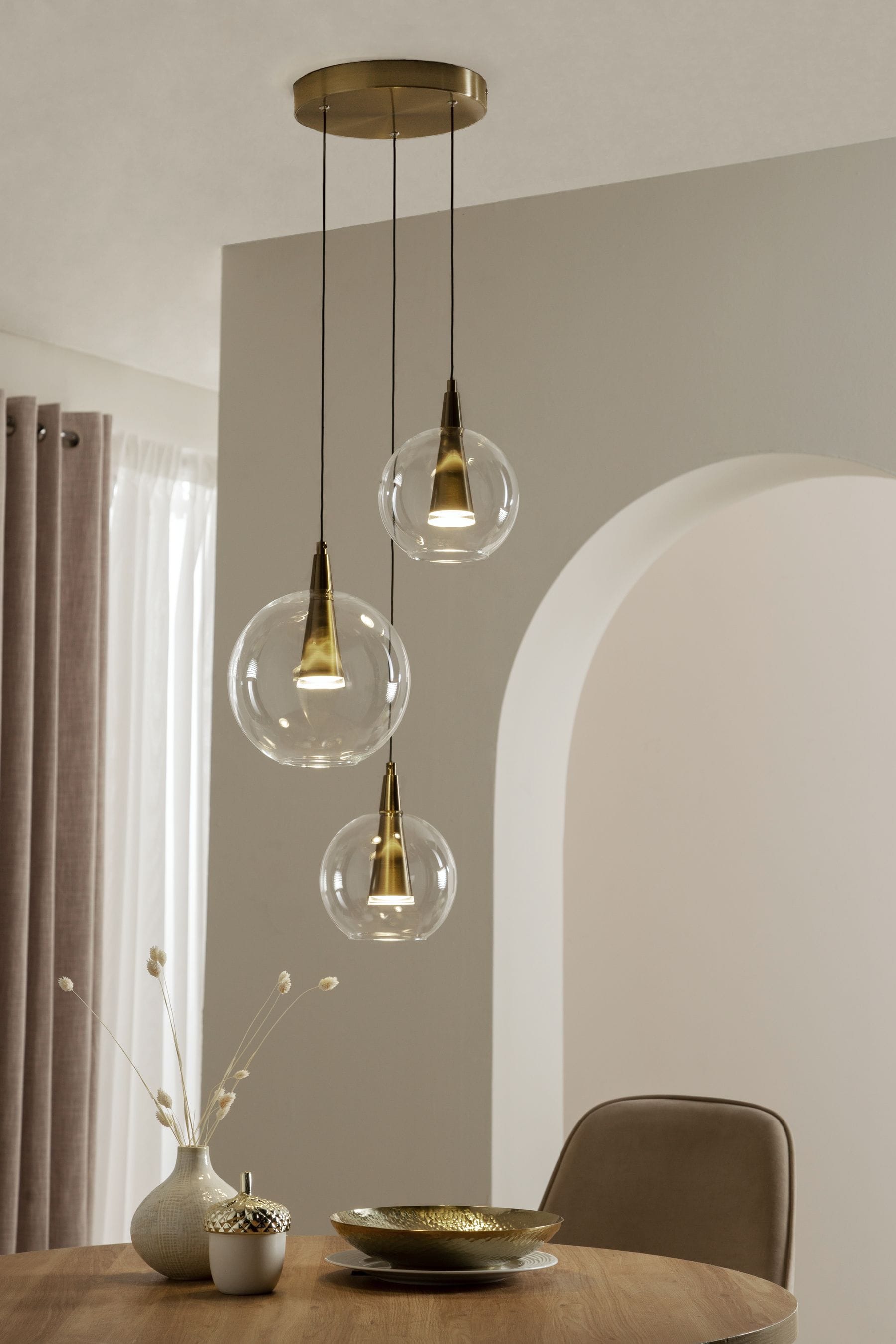 3 cluster store ceiling lights