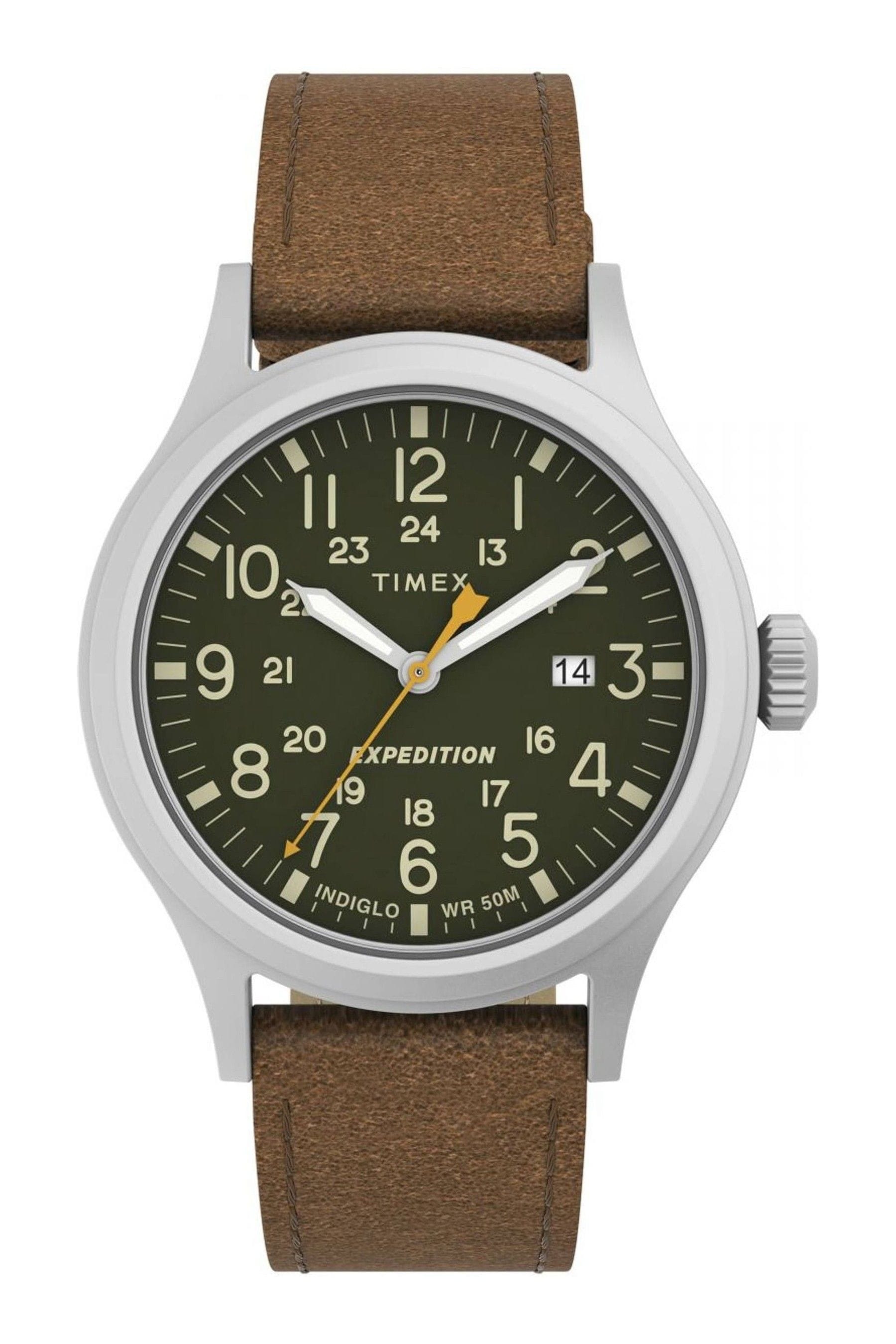 Buy Timex Gents Brown Expedition Scout Watch from the Next UK