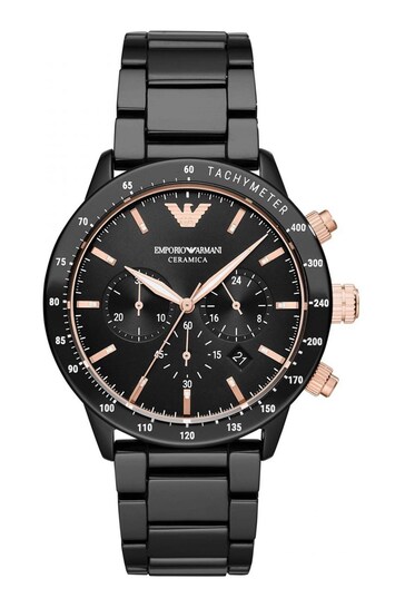 Buy Emporio Armani Gents Mario Dress Watch from the Next UK online shop