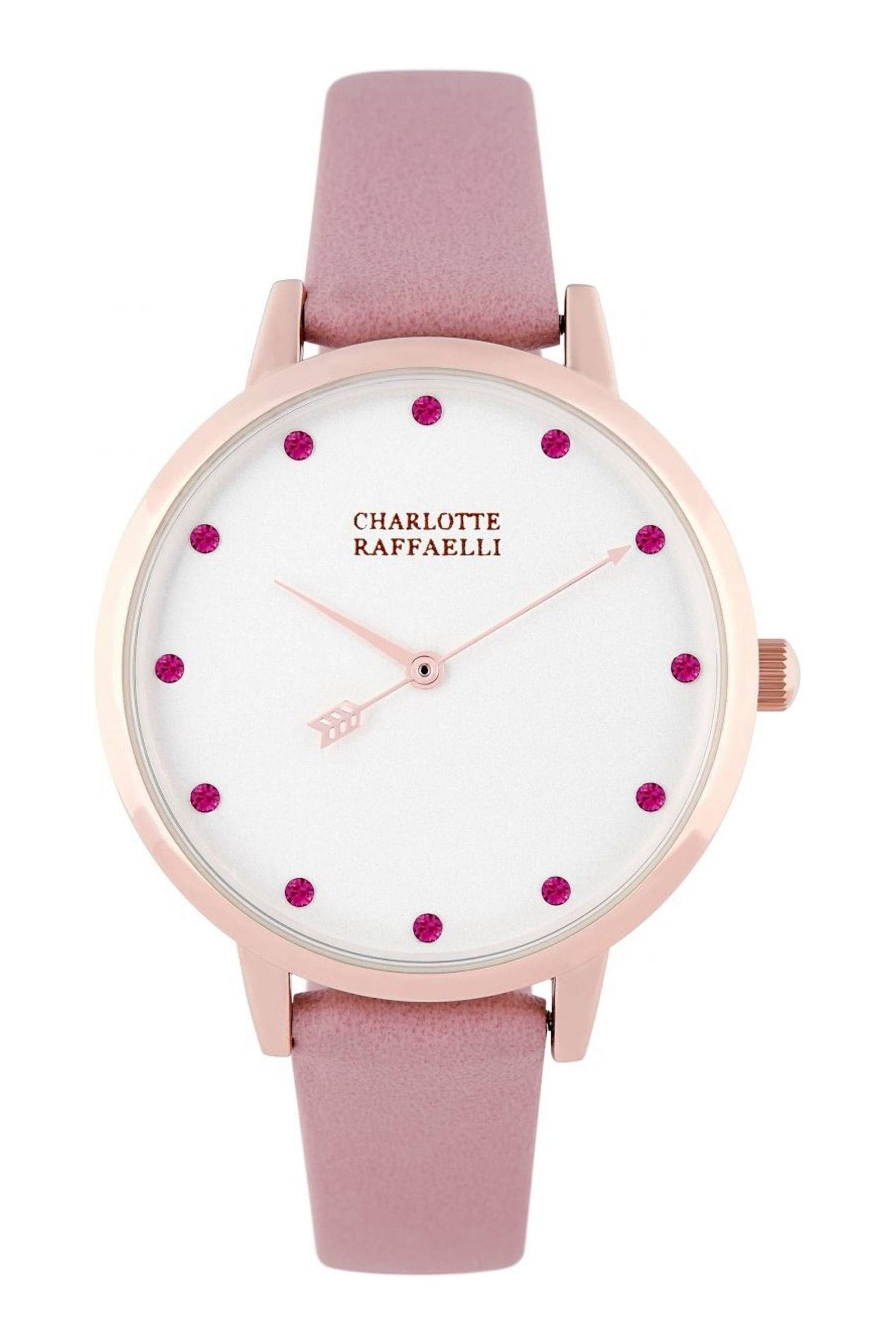 Buy Charlotte Raffaelli Ladies White Basic Collection Watch from