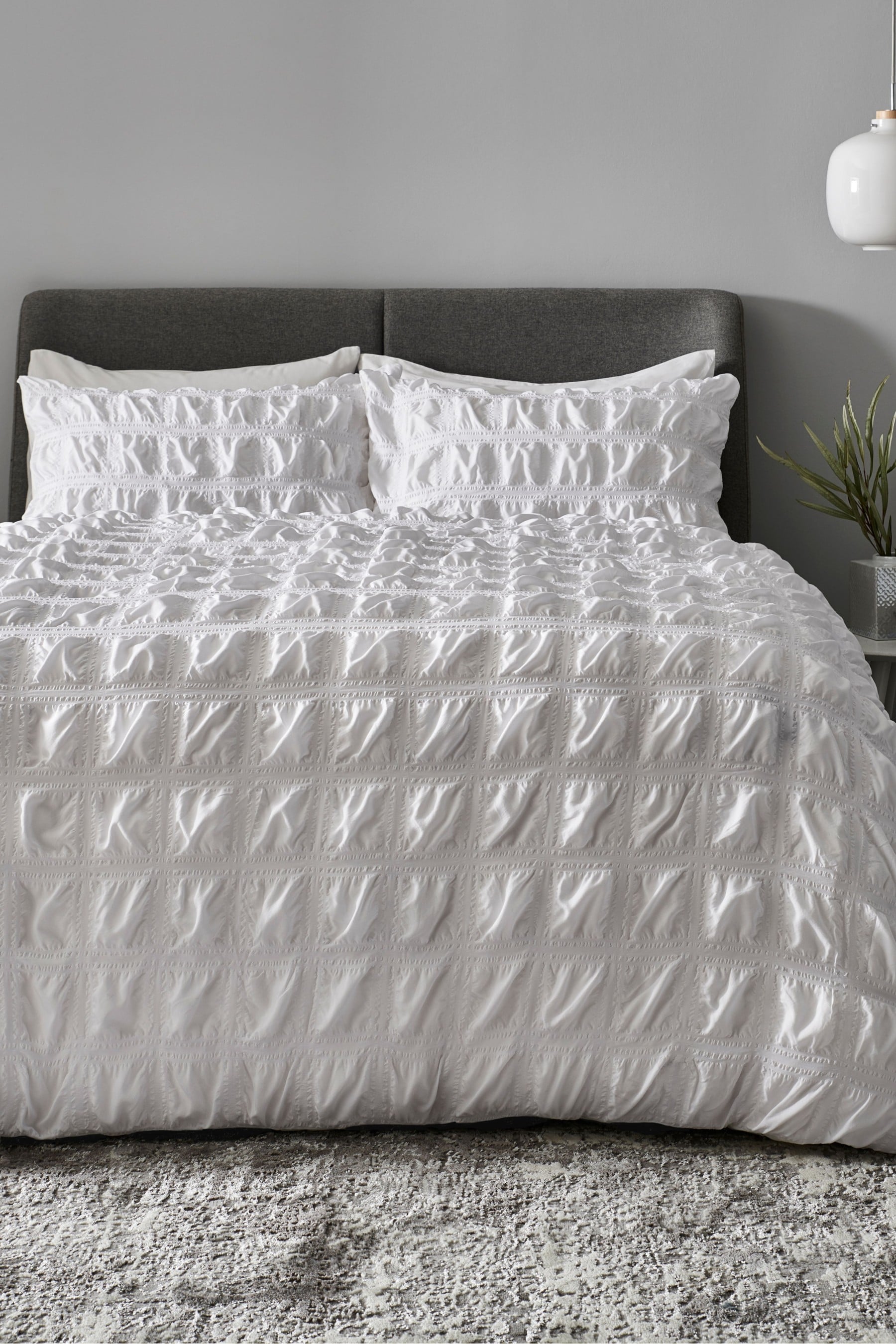 Seersucker duvet on sale