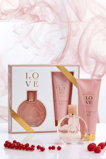 Love 100ml Perfume and 200ml Body Lotion Gift Set