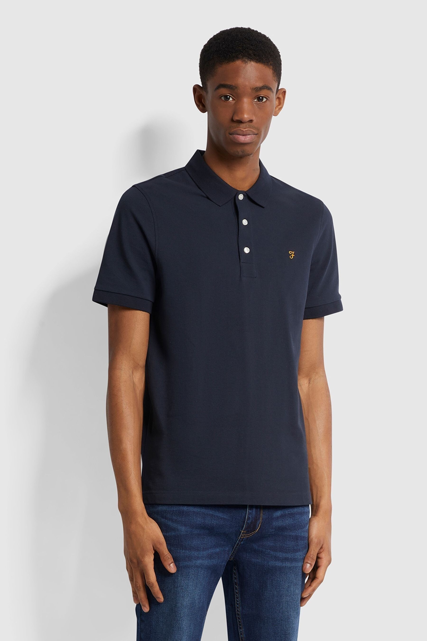 Buy Farah Blanes Short Sleeved Polo Shirt from the Next UK online shop