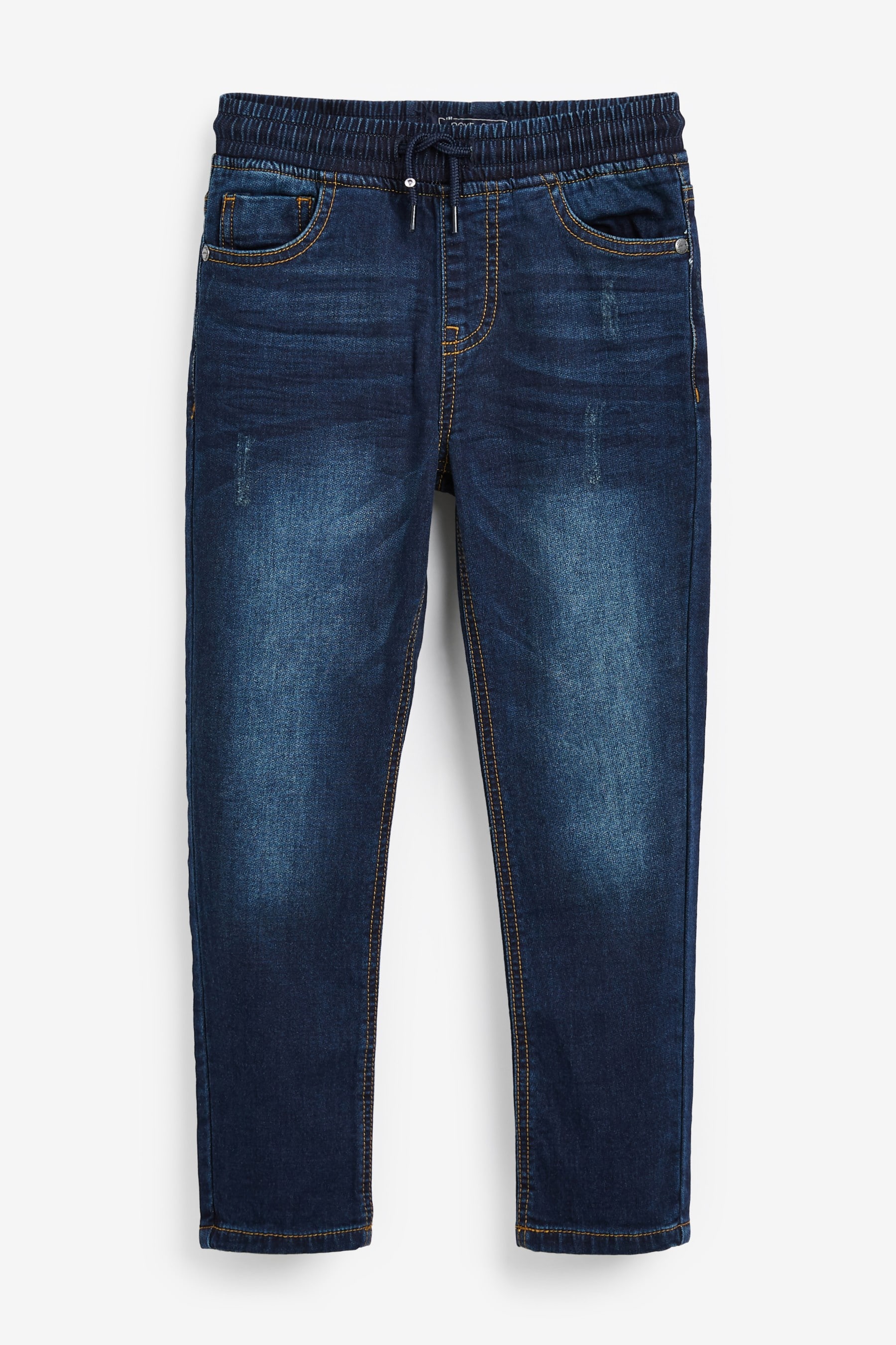 Buy Indigo Blue Skinny Fit Jersey Stretch Jeans With Adjustable