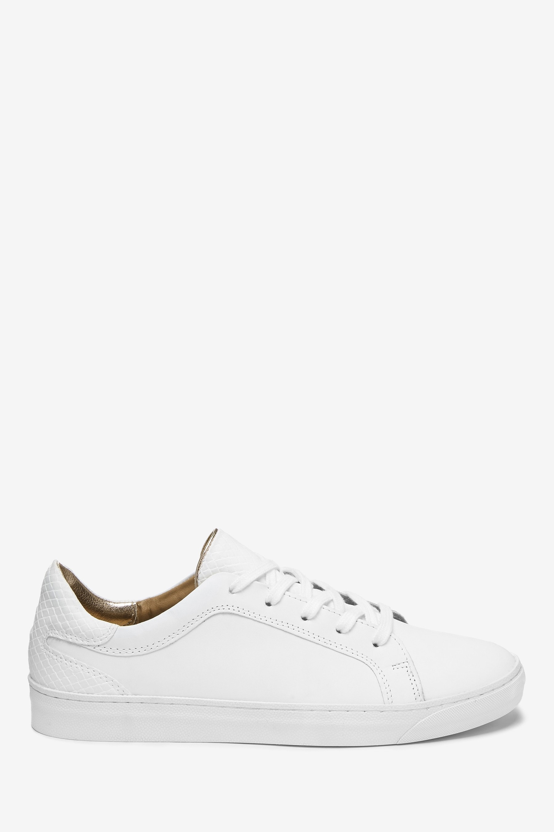 signature lace up flag trainers