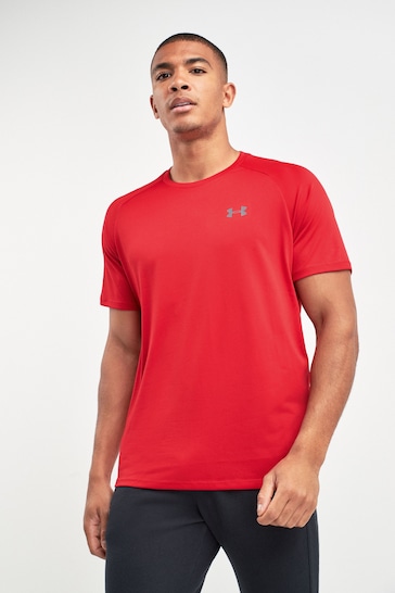 Under Armour Red Tech 2 T-Shirt