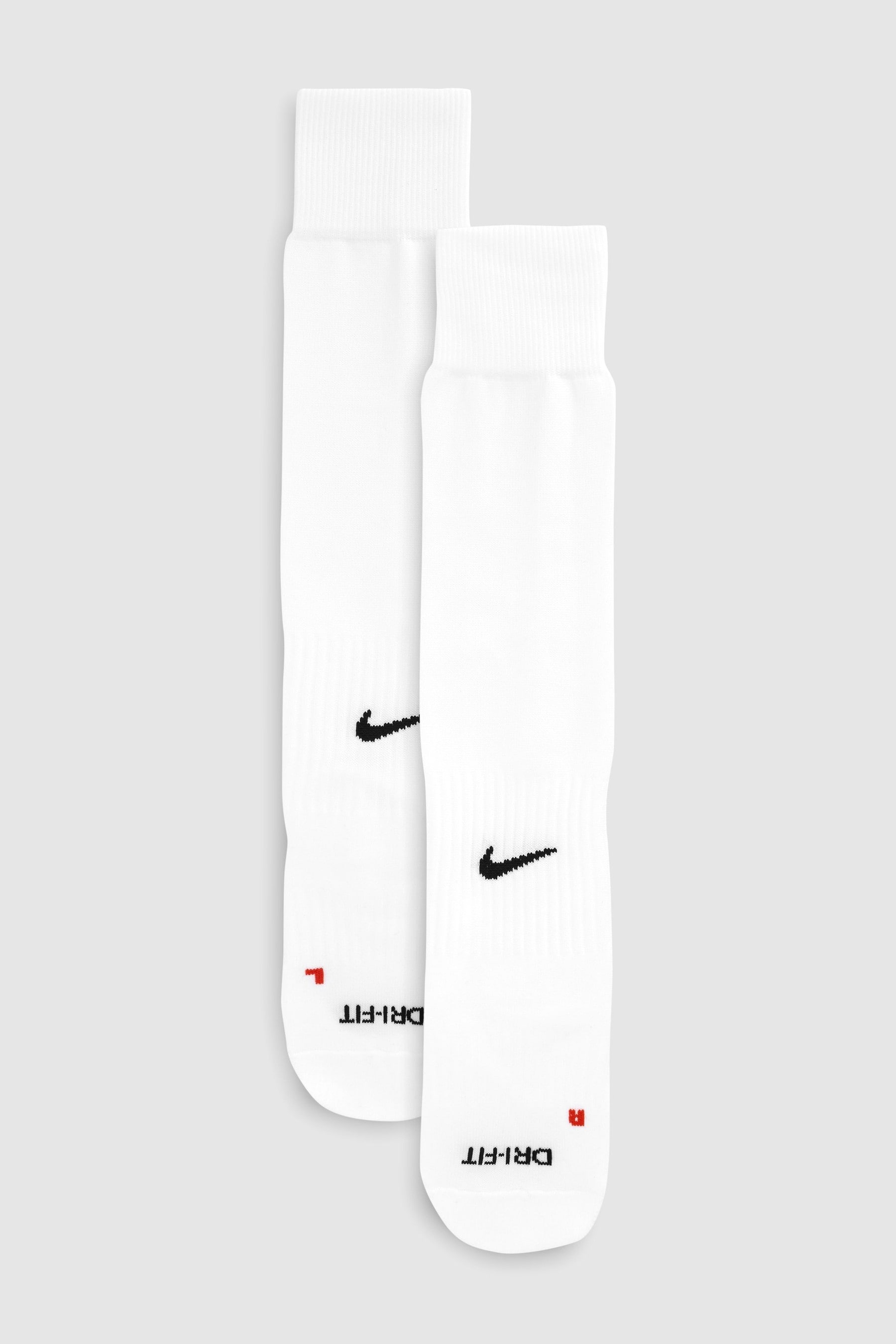 white knee high football socks