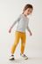Yellow Cosy Fleece Lined your Leggings (3mths-7yrs)