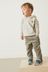 Sage Green Corduroy Pull-On Trousers (3mths-7yrs)