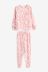 Laura Ashley Pink Cotton Pyjama Set
