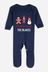 Personalised Christmas Squad Baby Sleepsuit by The Print Press