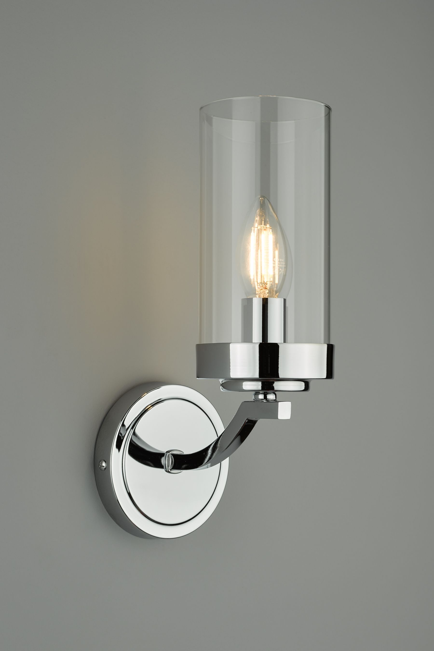 Chrome wall lights next hot sale