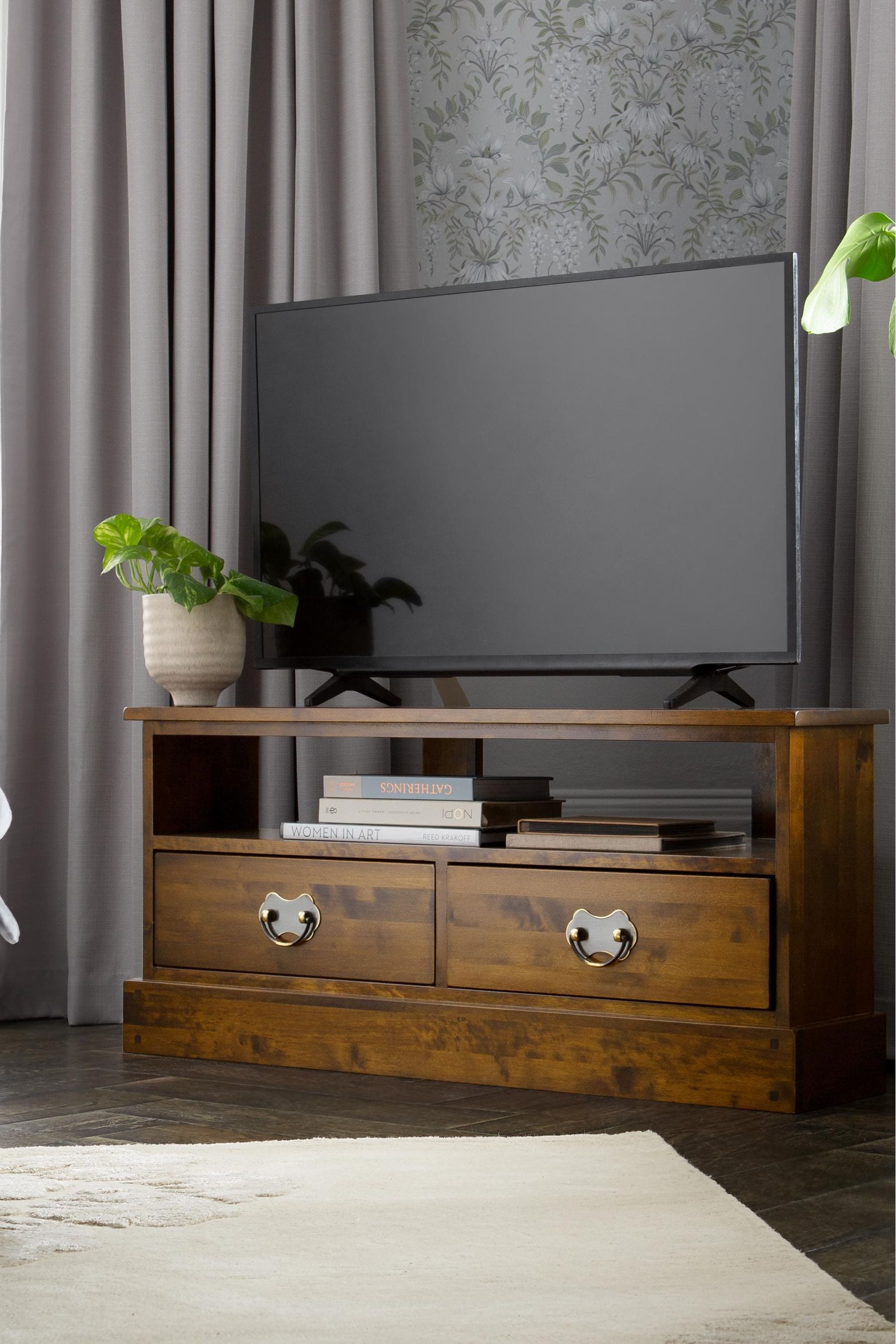 Chestnut on sale tv stand