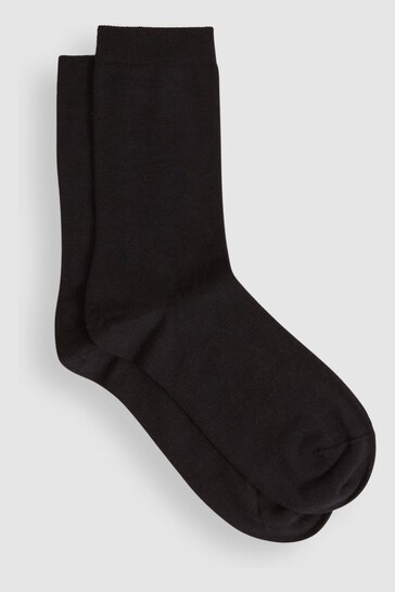 Buy Reiss Black Celine Fine Wool Loafer Socks from the Next UK online shop
