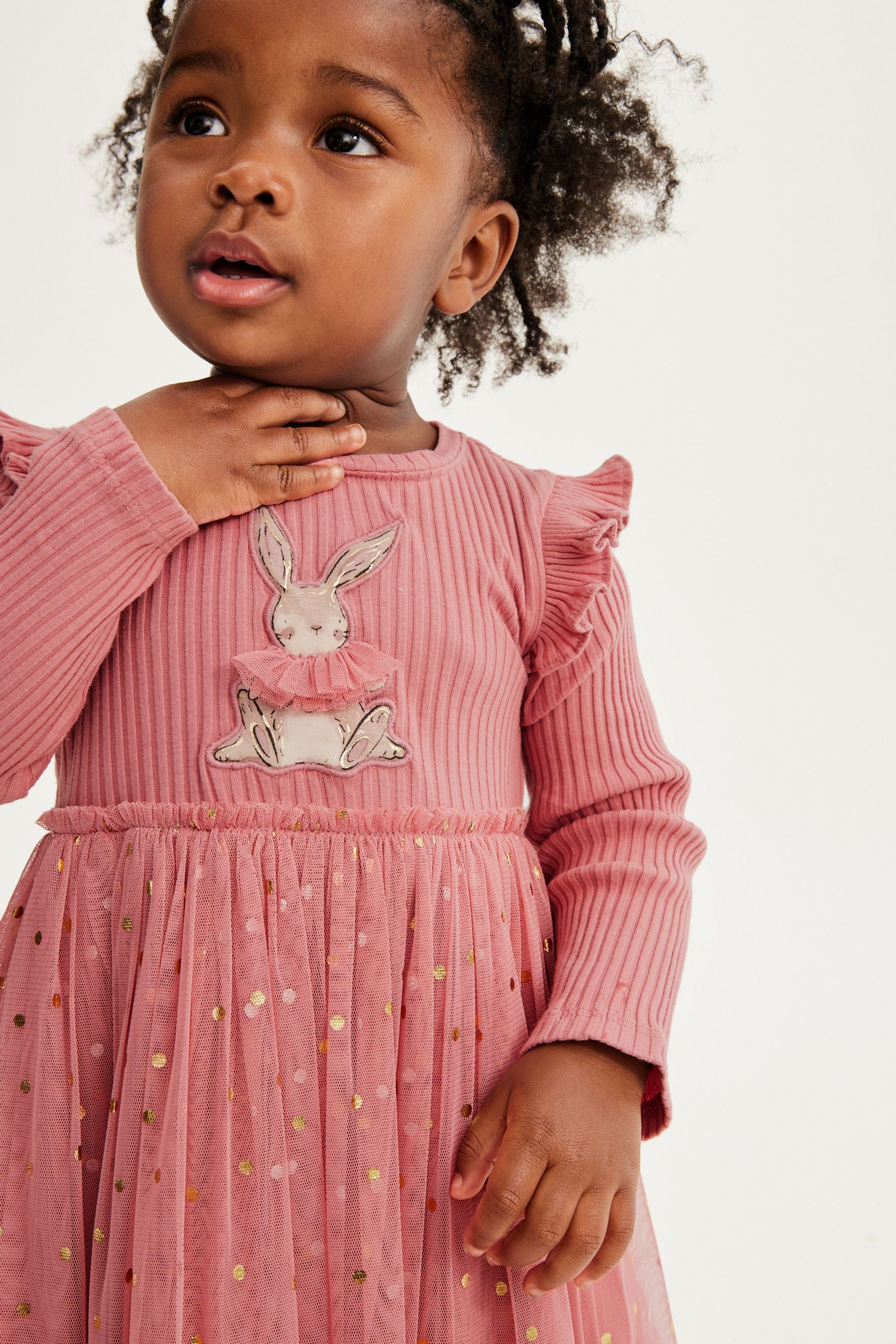 Next pink baby dress clearance