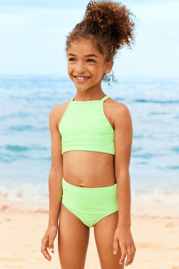 Lime Green Bikini (3-16yrs)