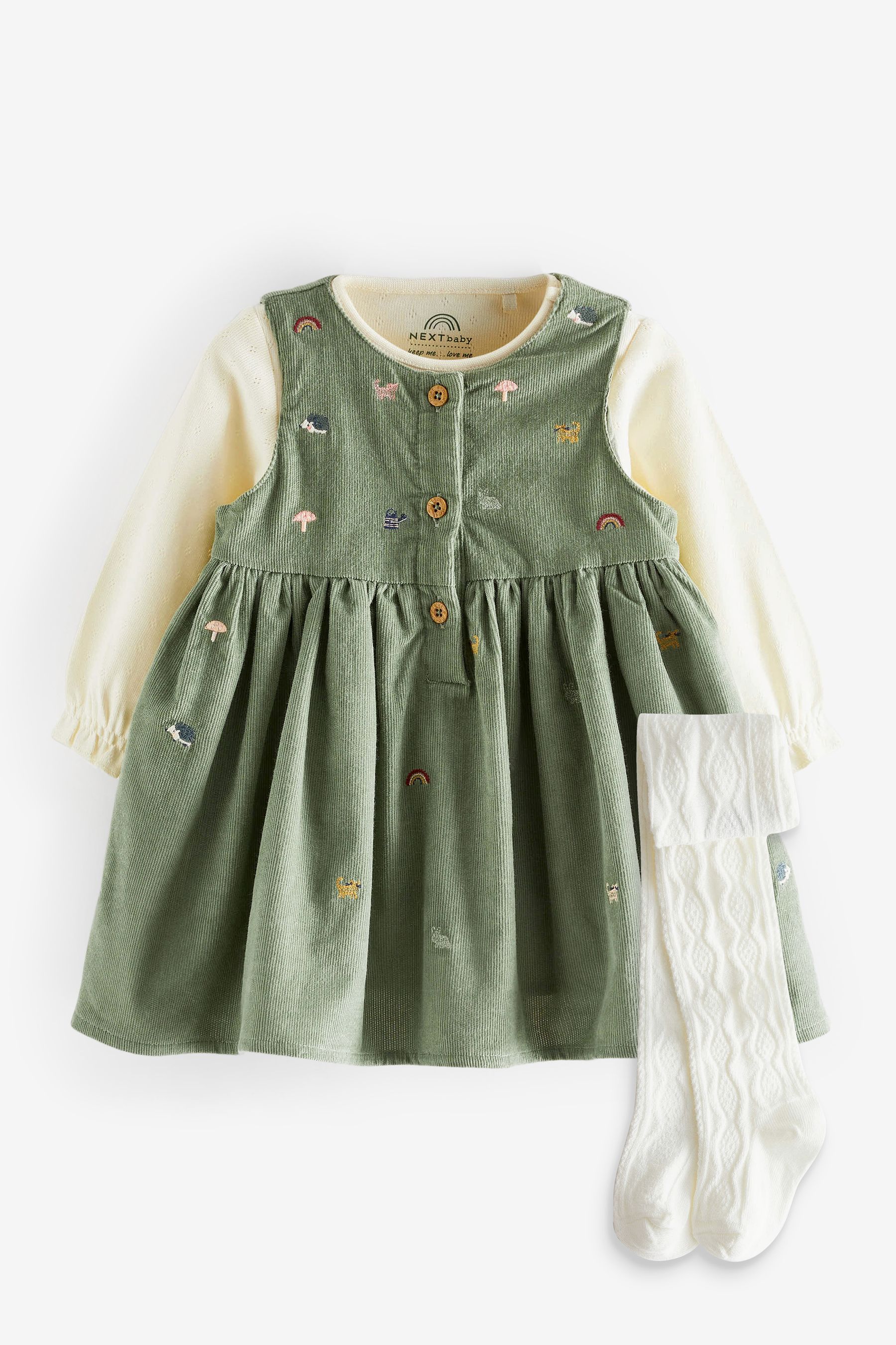 Next baby on sale girl pinafore dress