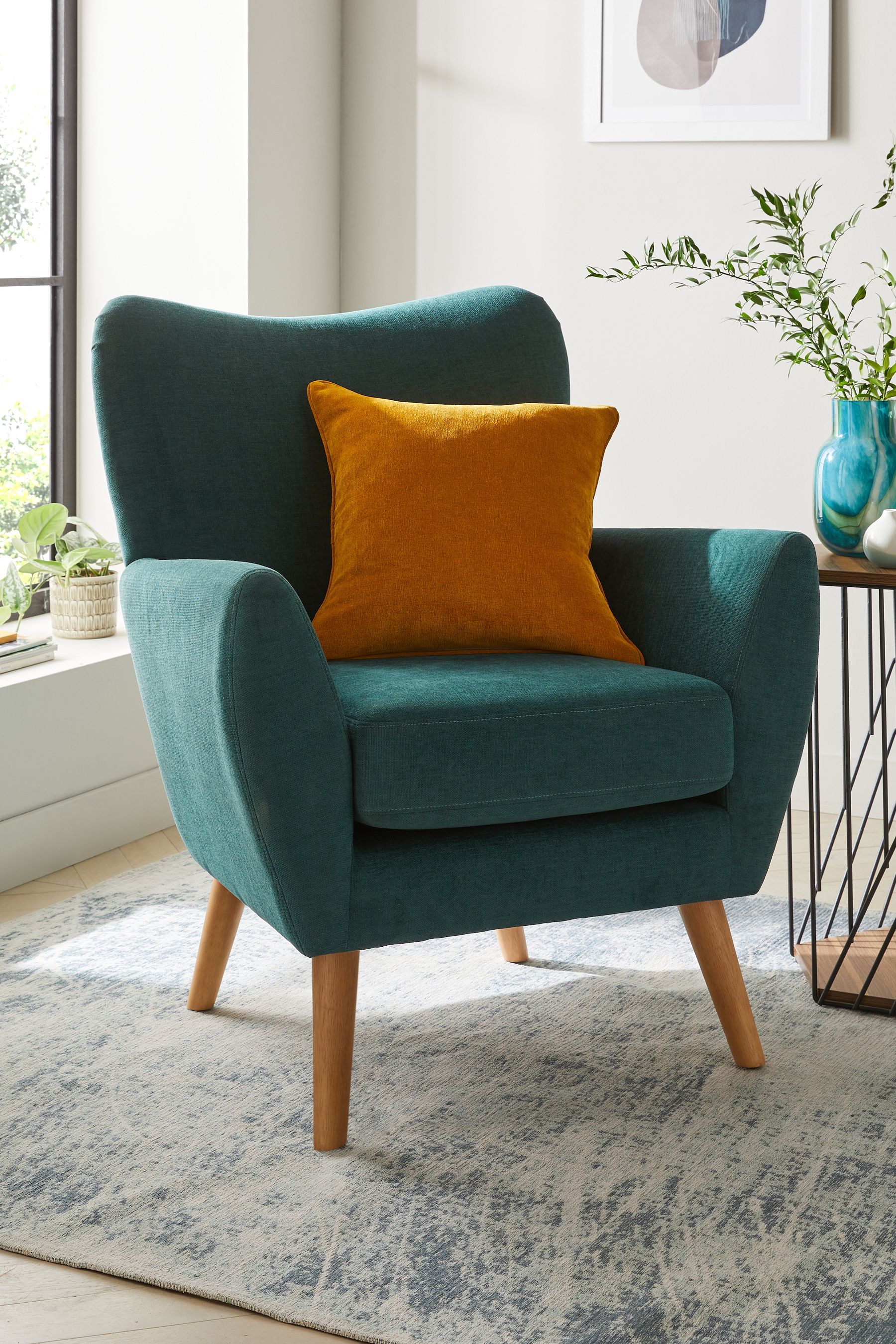 Next teal best sale chair