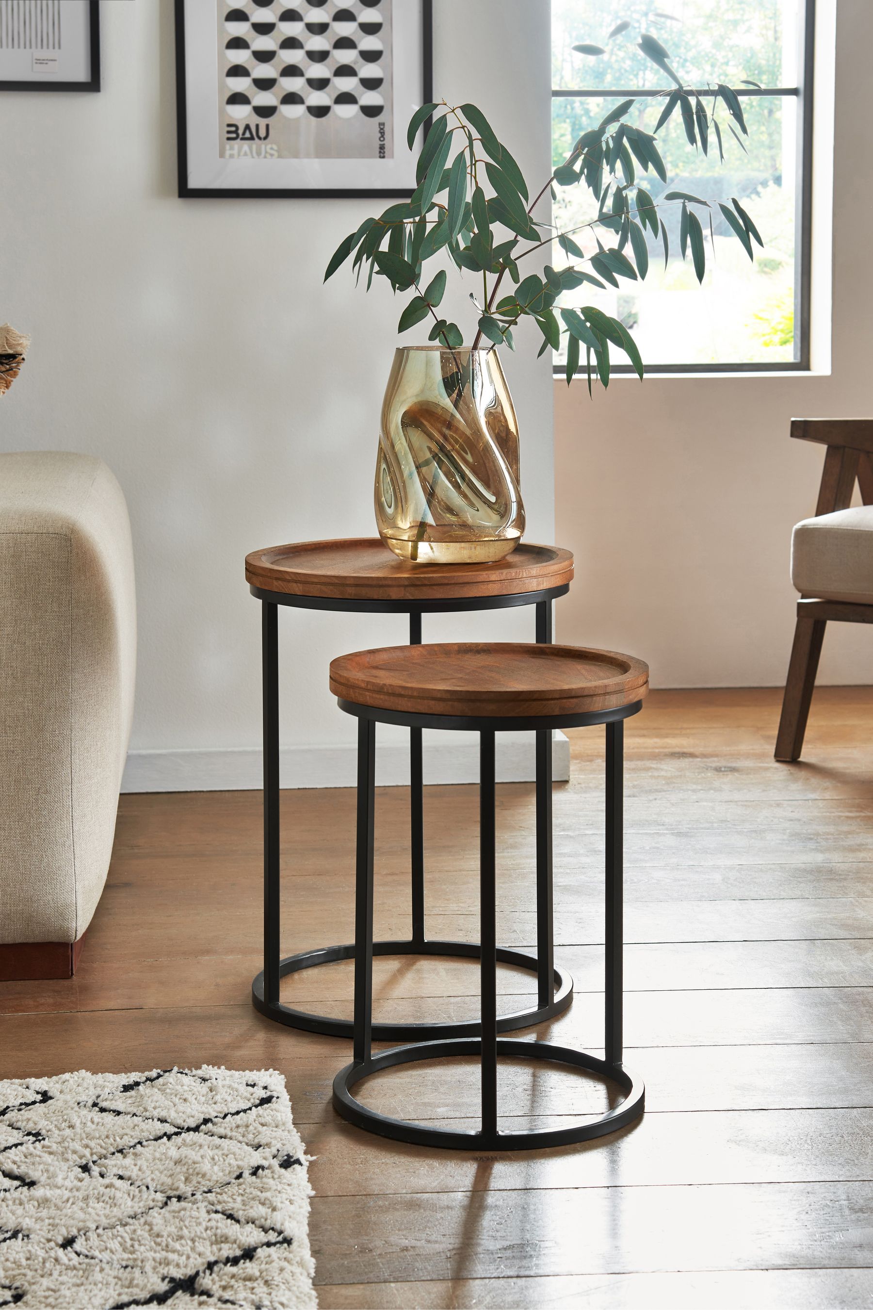 B & m nest of tables discount