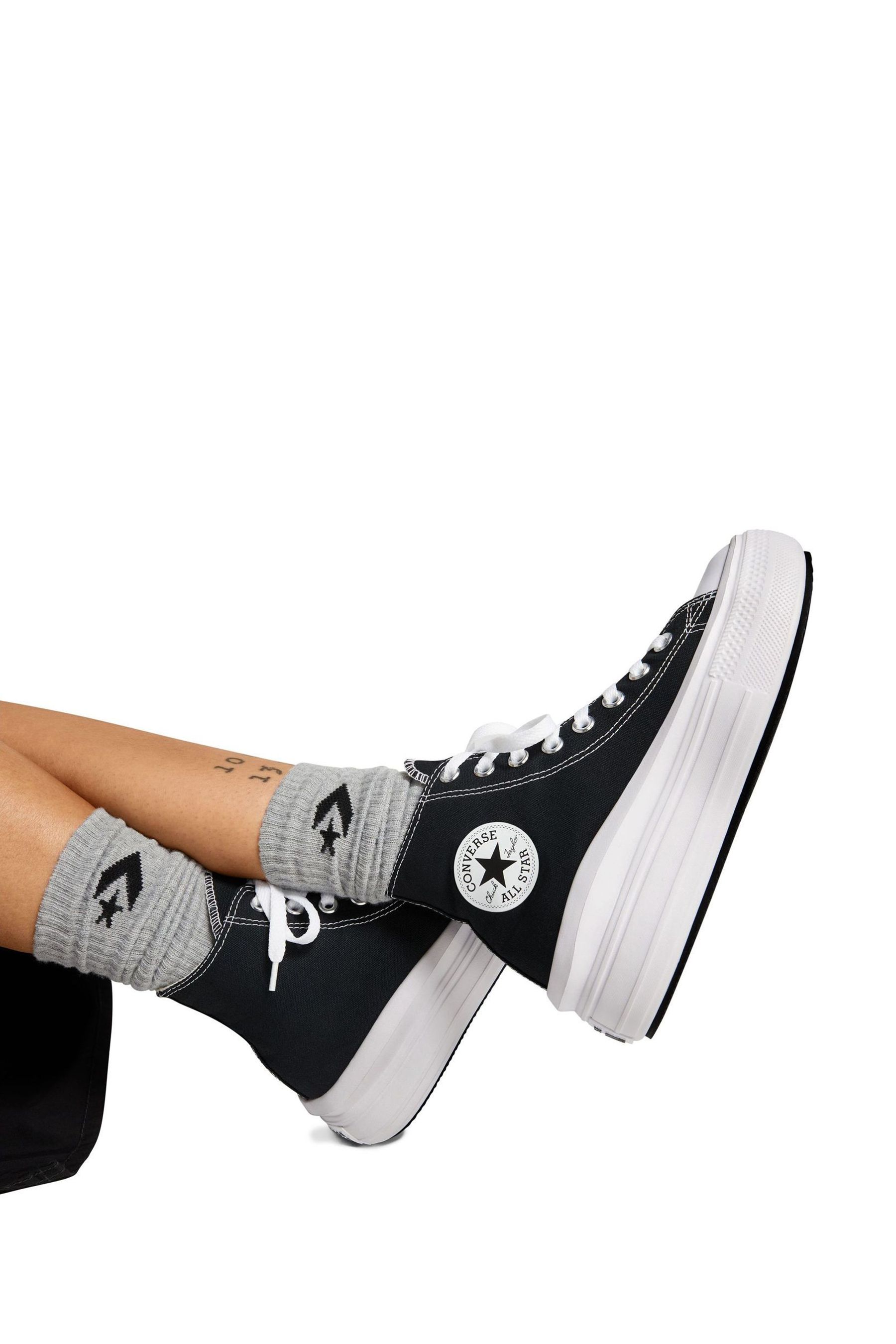 Converse ankle shop trainers