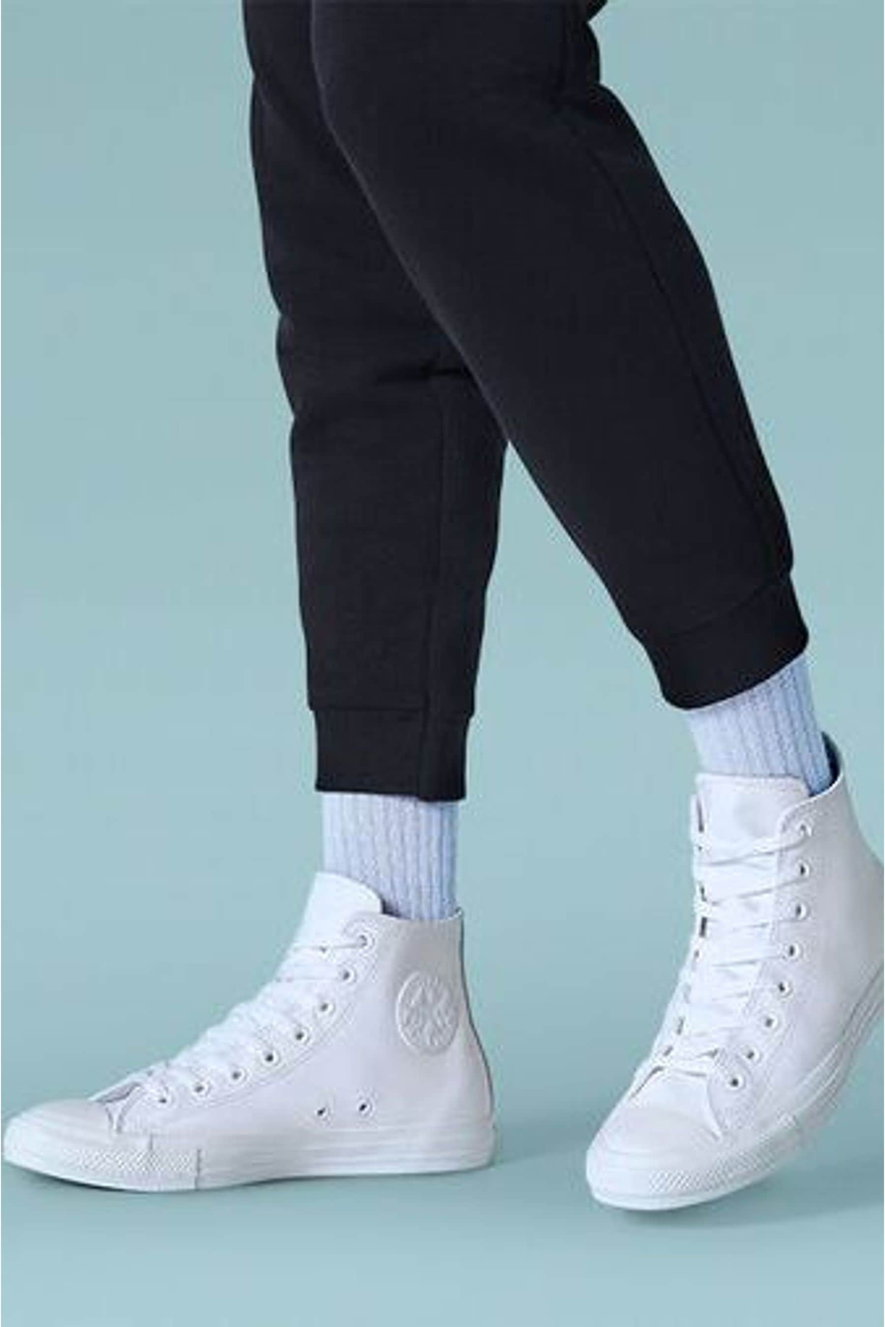 Buy Converse White Leather High Chuck Ox Trainers from the Next UK