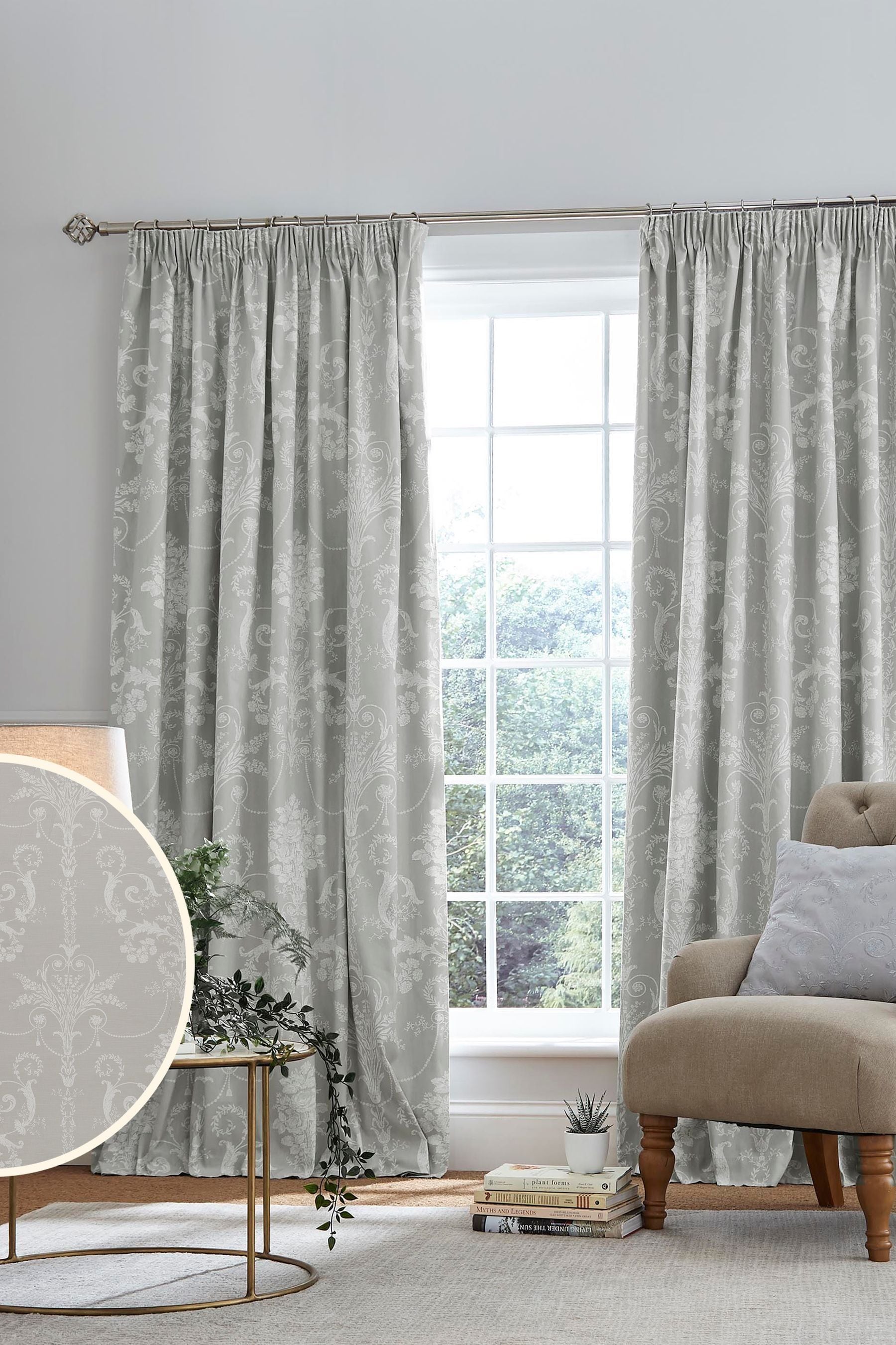 Dove grey curtains new arrivals