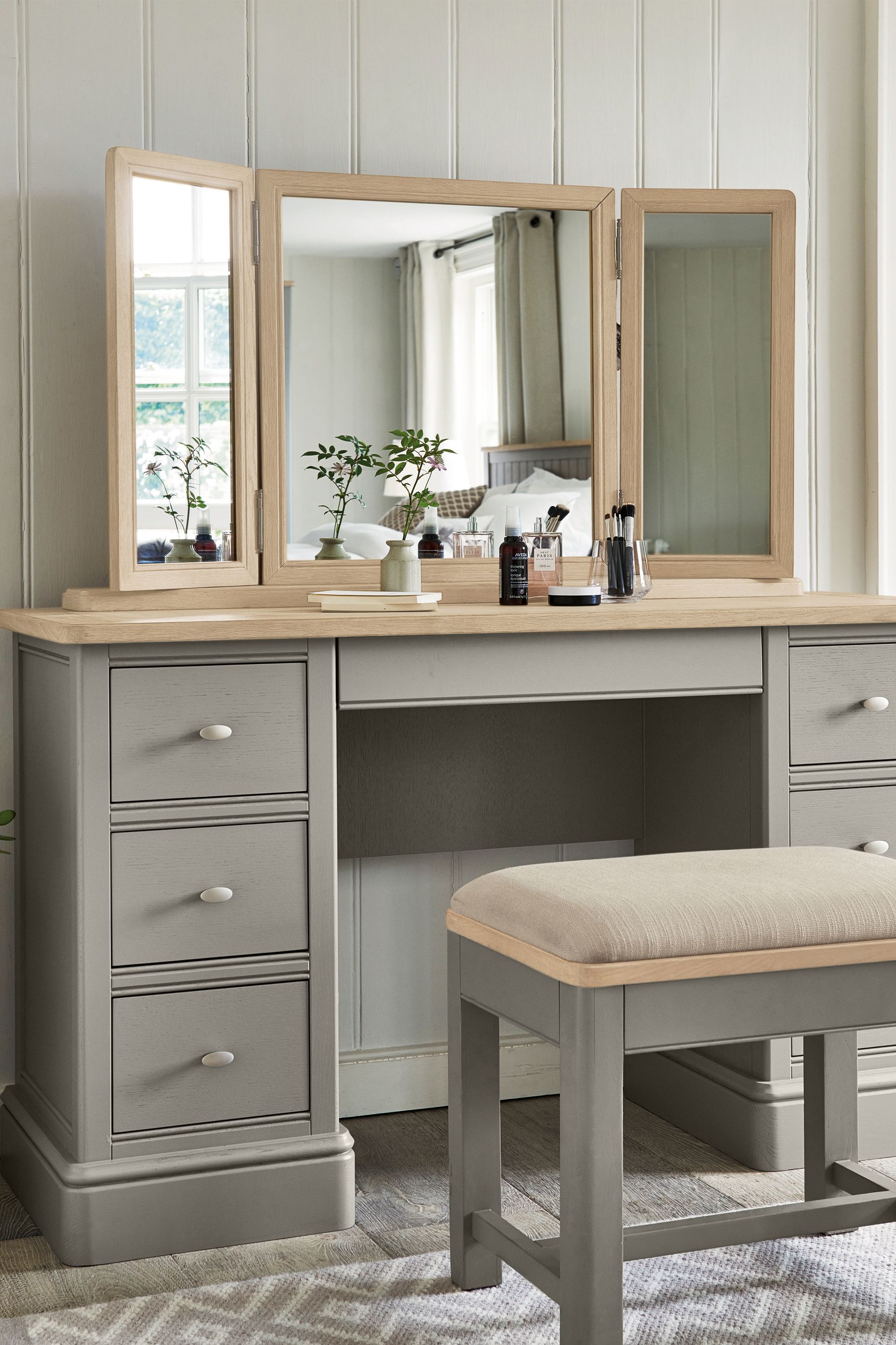 Next dressing table clearance mirror