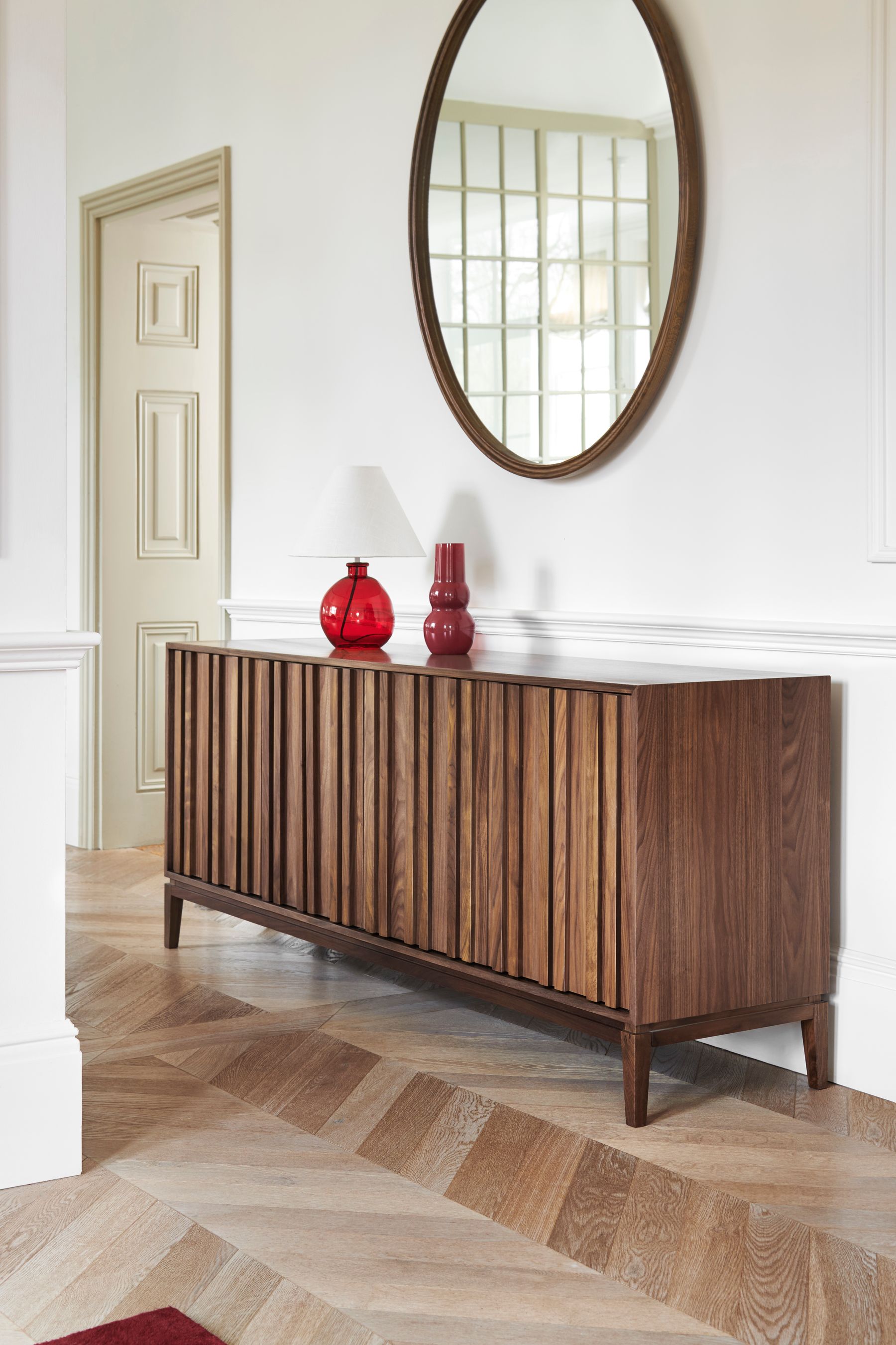 Large walnut sideboard deals