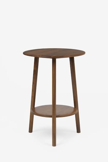New In Home Accessories Brown Belgrave Walnut Side Table