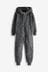Grey Soft Touch Fleece All-In-One (3-16yrs)