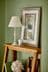 Cream Ellis Satin Painted Spindle Table Lamp