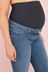 Blue Maternity Flared Jeans
