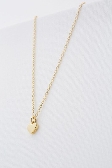 Ted Baker Gold Tone HARA: Tiny Heart Pendant Necklace