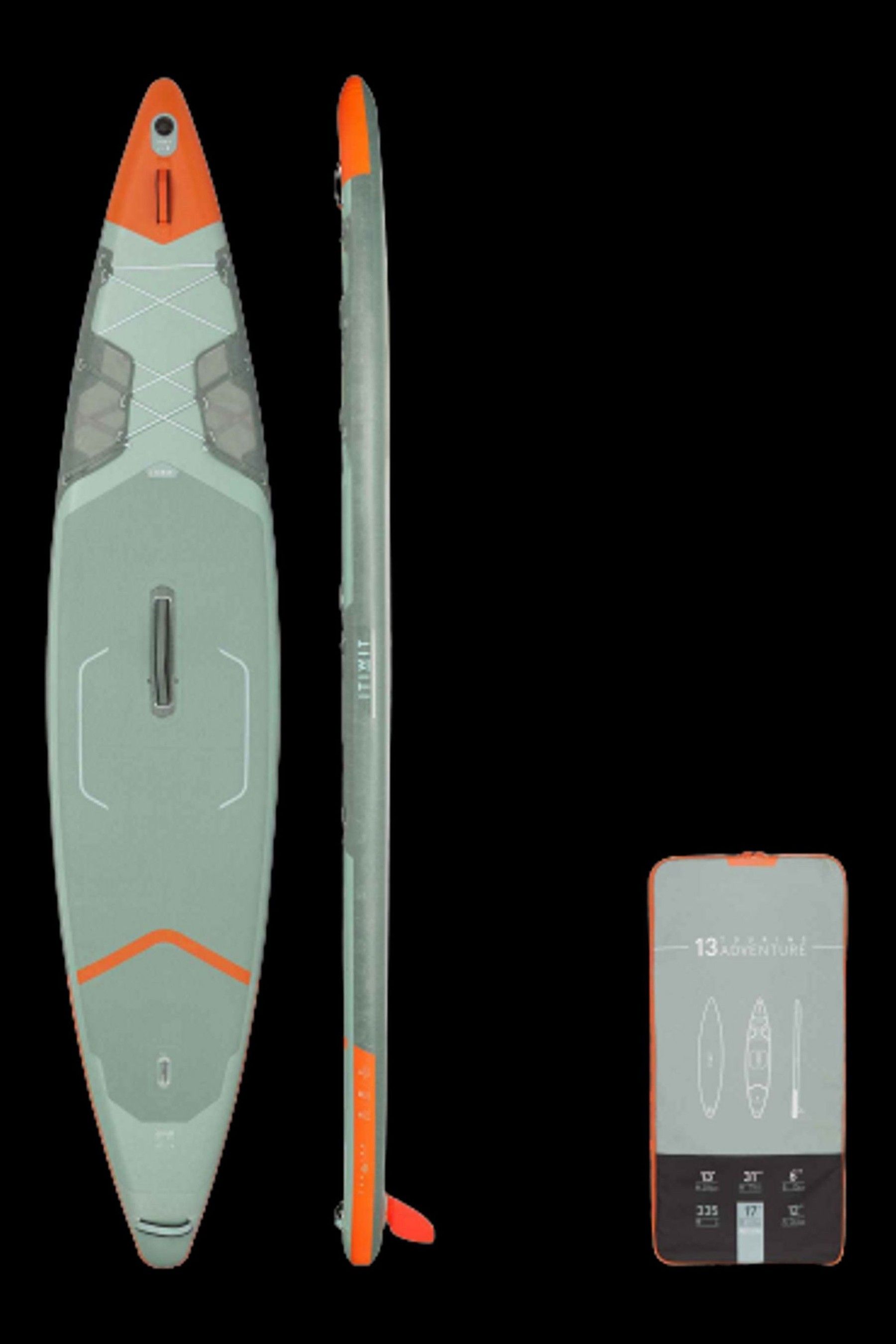 Buy Decathlon Green Touring Inflatable Paddle Board from the Next UK