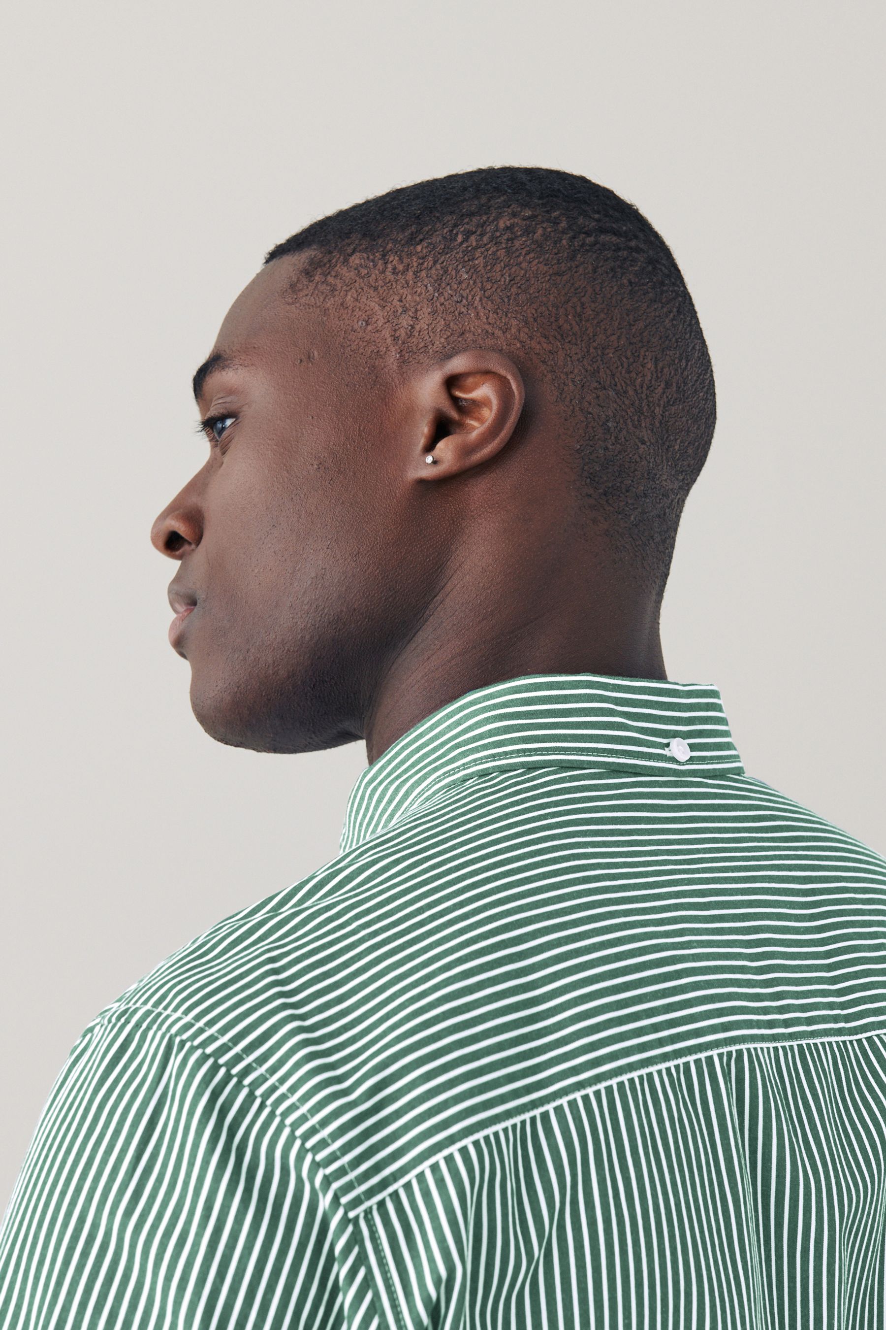 Buy Green Stripe Long Sleeve Shirt from the Next UK online shop