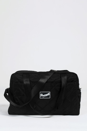 Nanushka embossed-logo leather crossbody bag