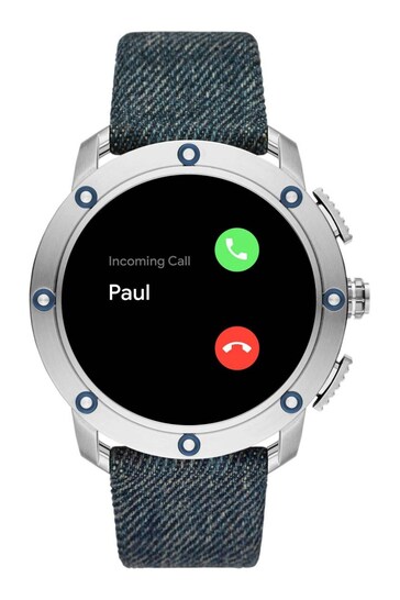 Diesel Gents Black On Axial Wear OS Watch