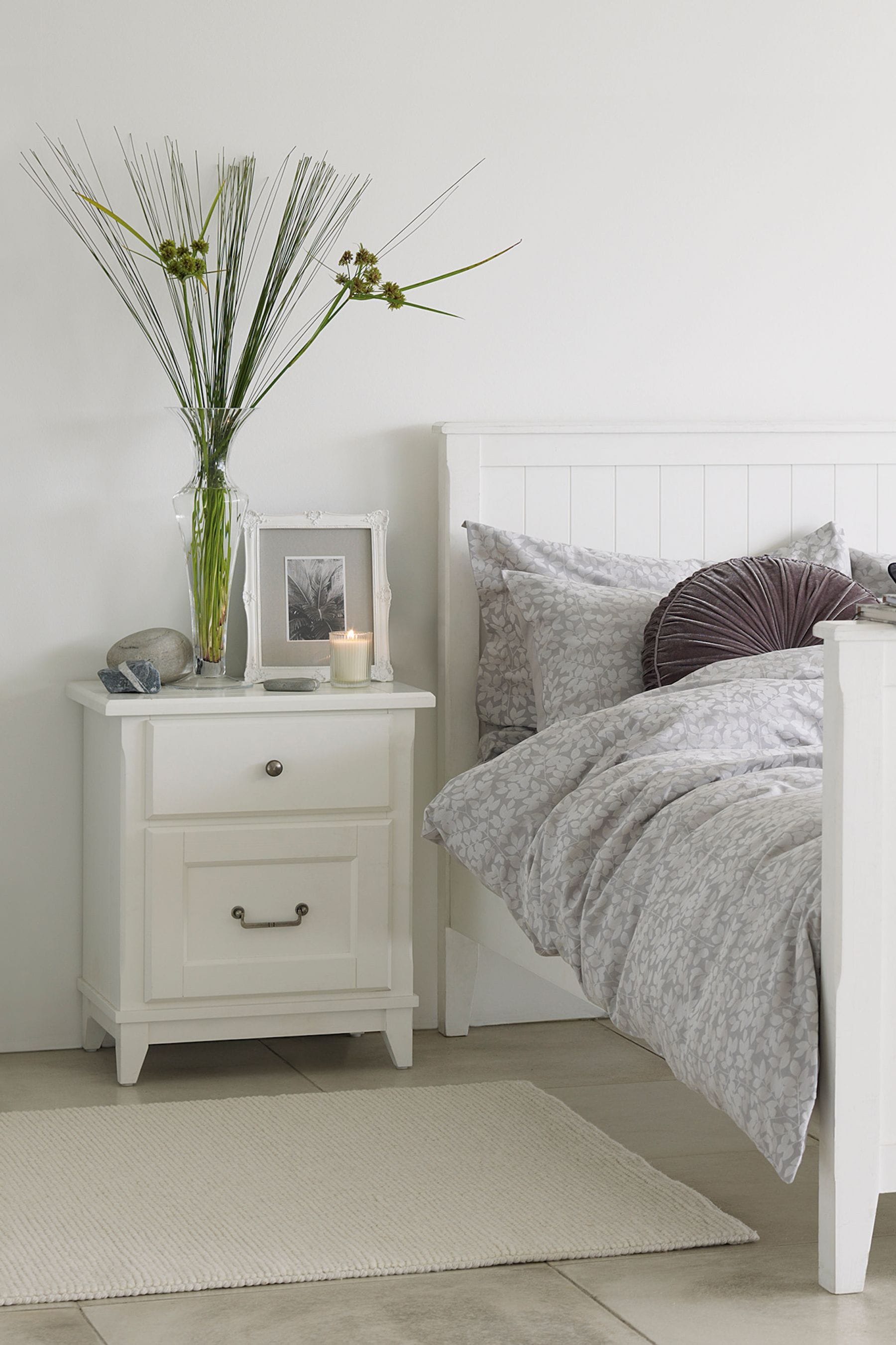 Ashley shop nightstand white