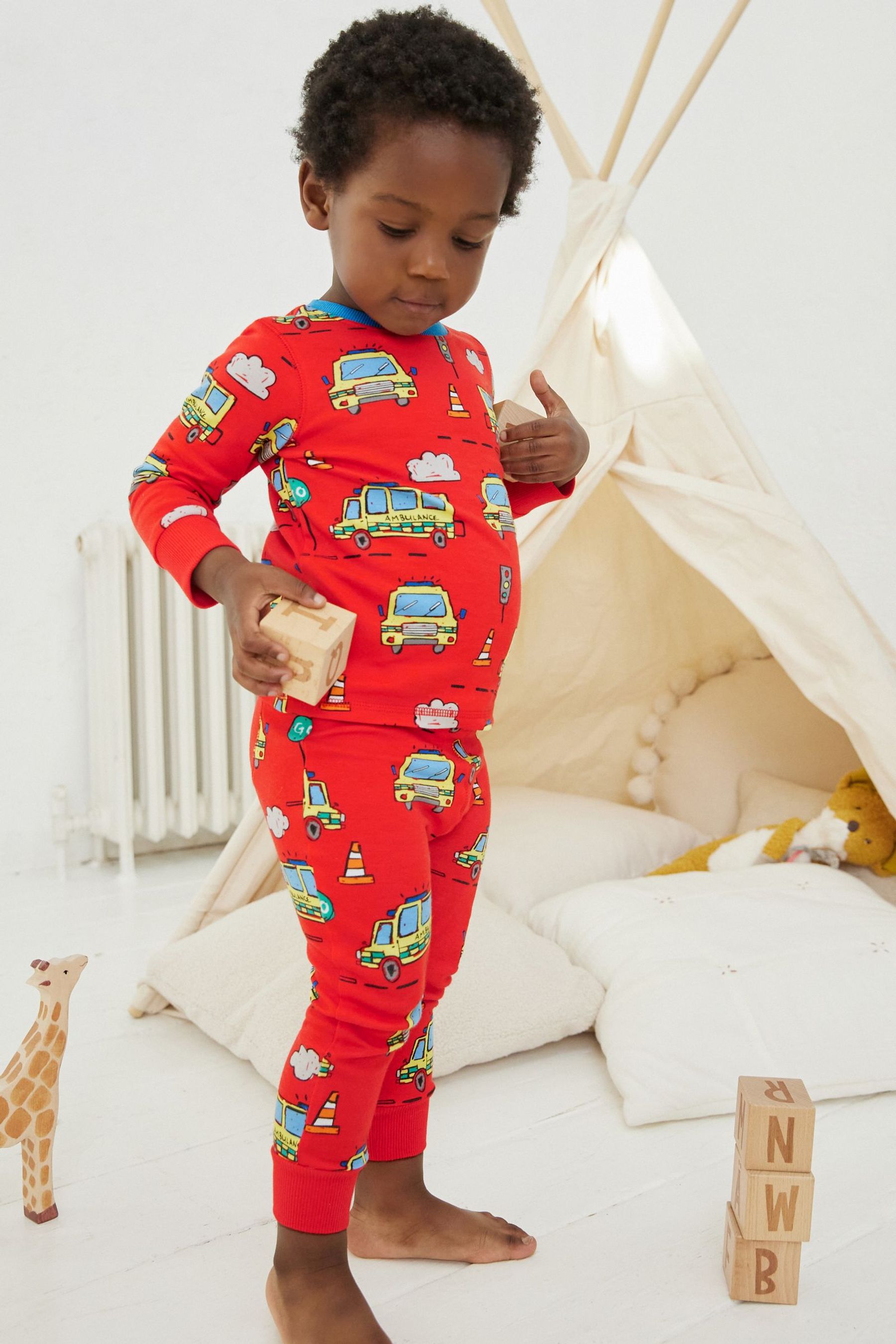 Boys 3 pack sale pyjamas