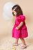 Fuchsia Pink Taffeta Bridesmaid Dress (3mths-10yrs)