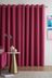 Bright Pink Cotton Eyelet Blackout/Thermal Curtains