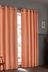 Peach Pink Textured Tassel Eyelet Blackout/Thermal Curtains
