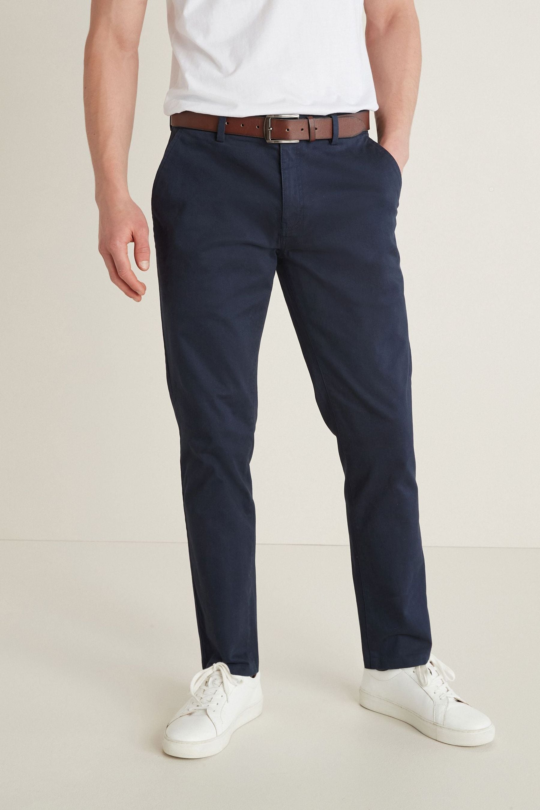Navy 2025 skinny chinos