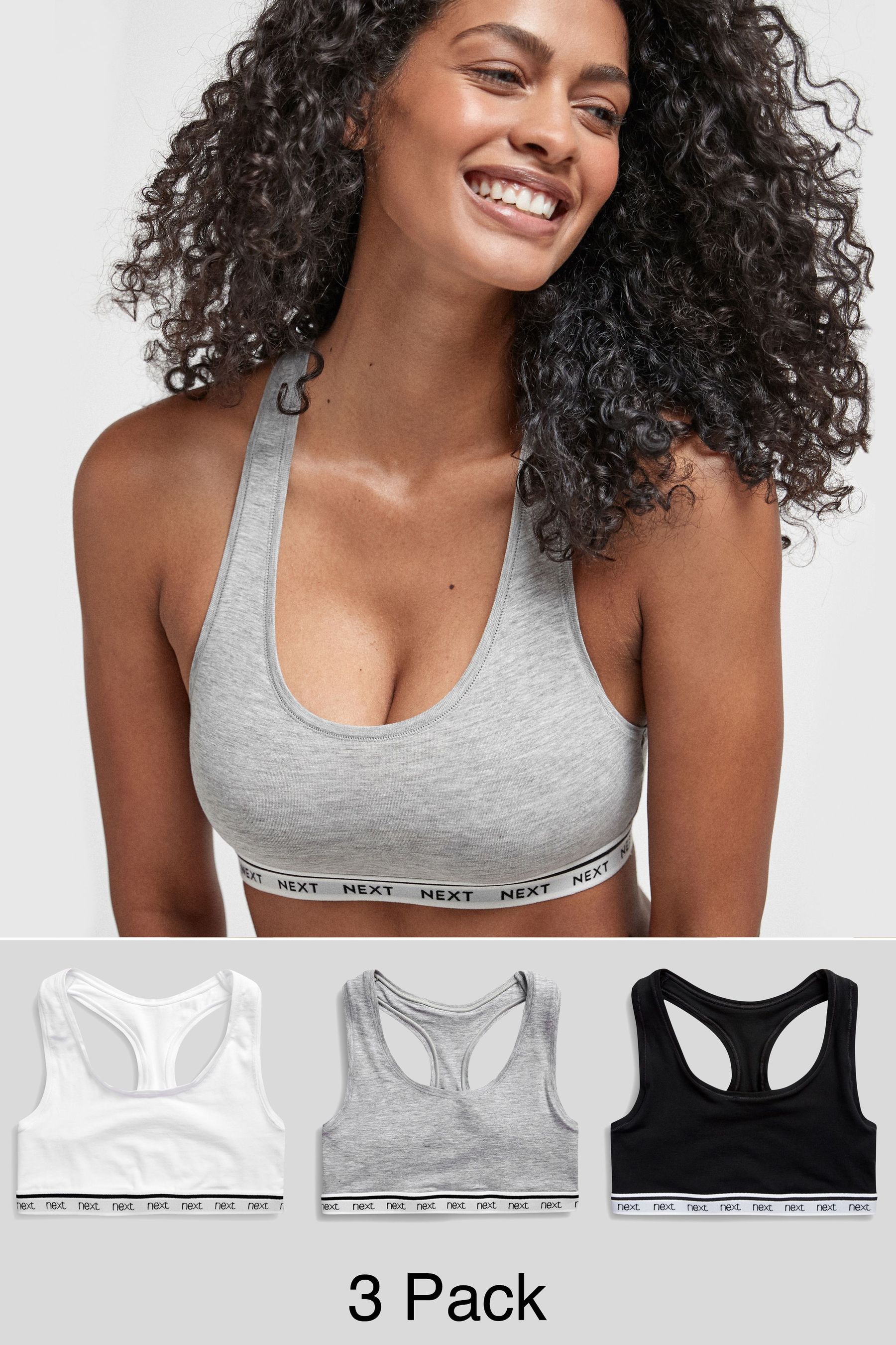 Cotton bra hot sale top