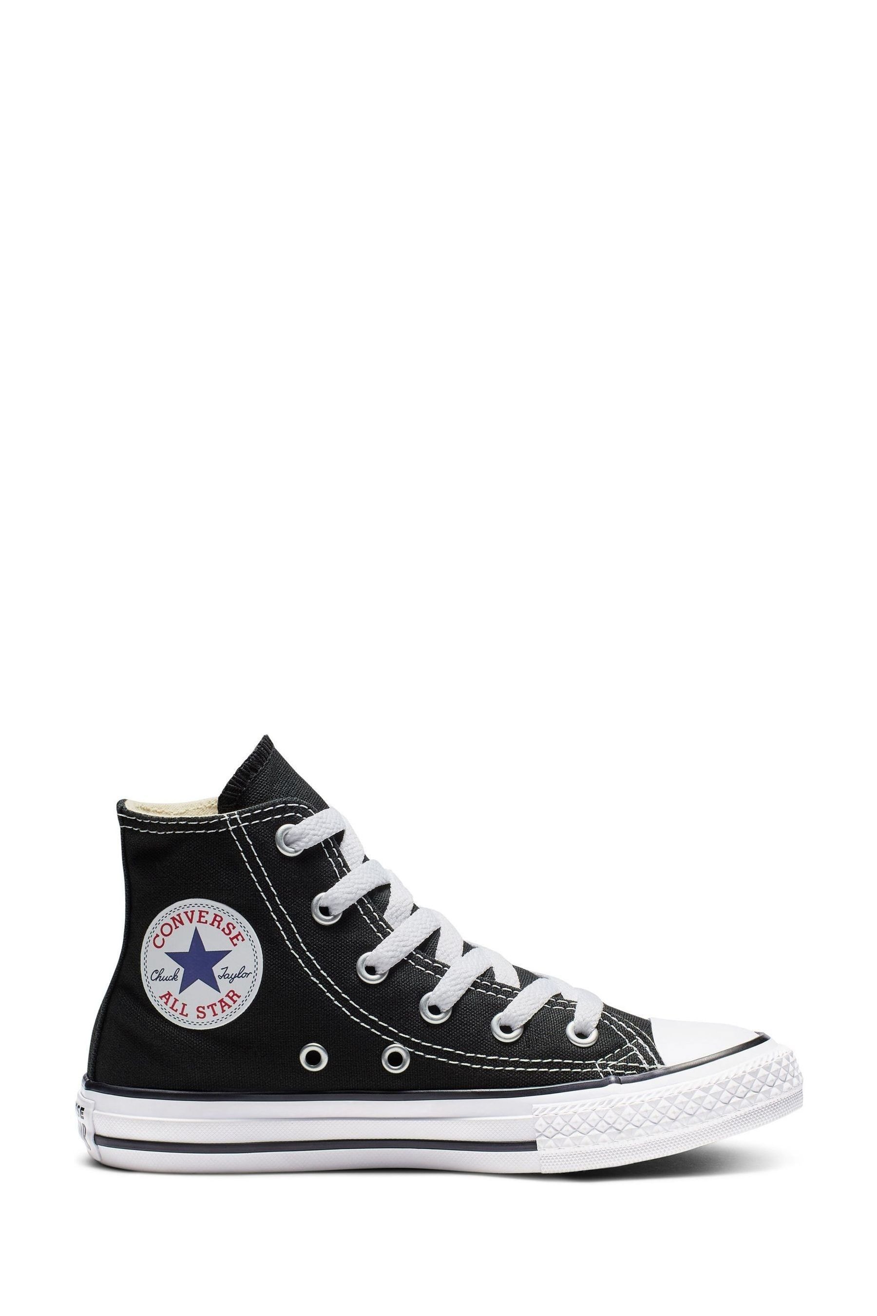 Buy Converse Black White Chuck Taylor High Top Junior Trainers